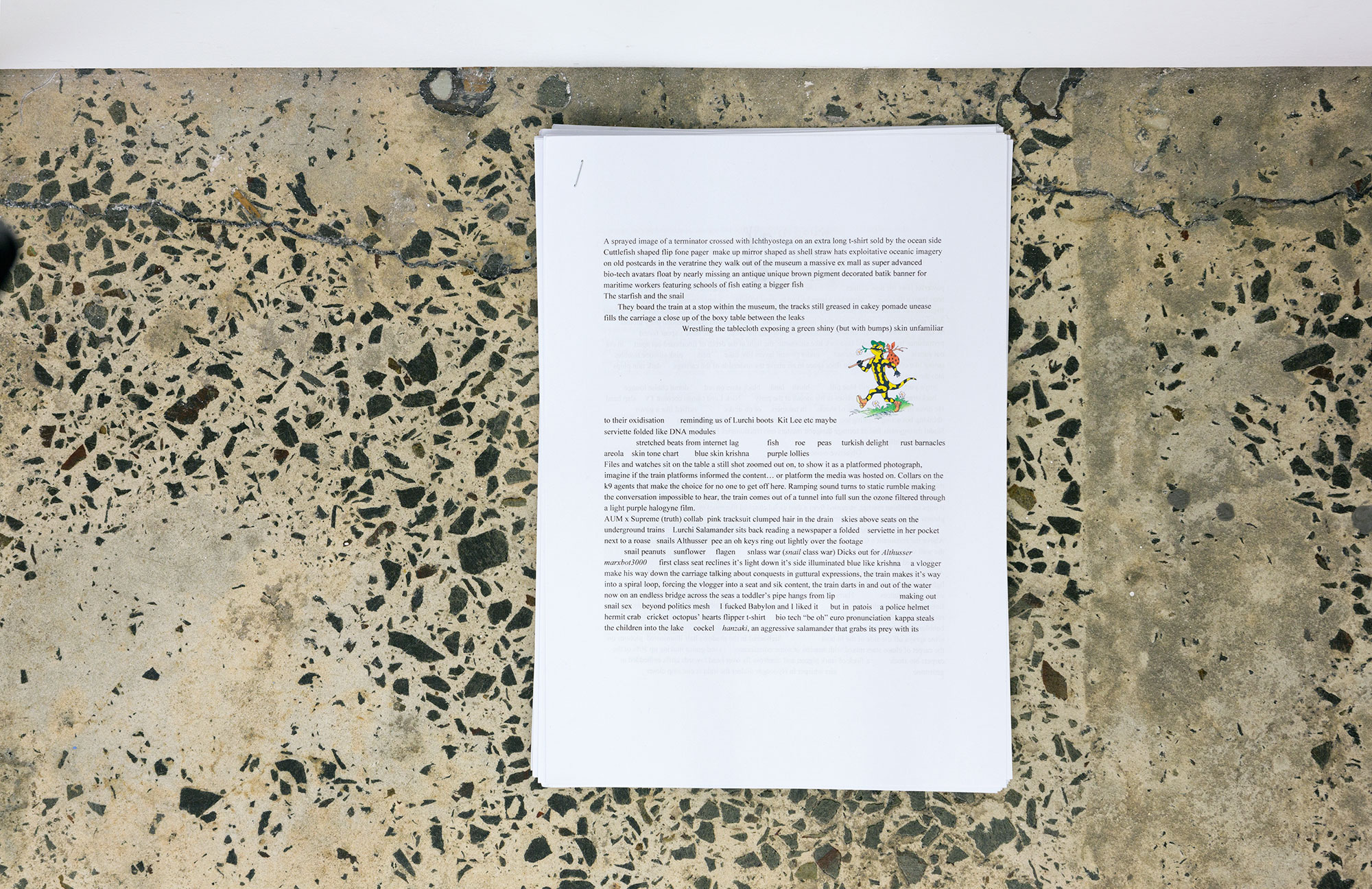 James Deutsher “iFucked Babylon” (with accompanying text by Christopher L.G. Hill), Minerva, Sydney, 16 September — 22 October, 2016