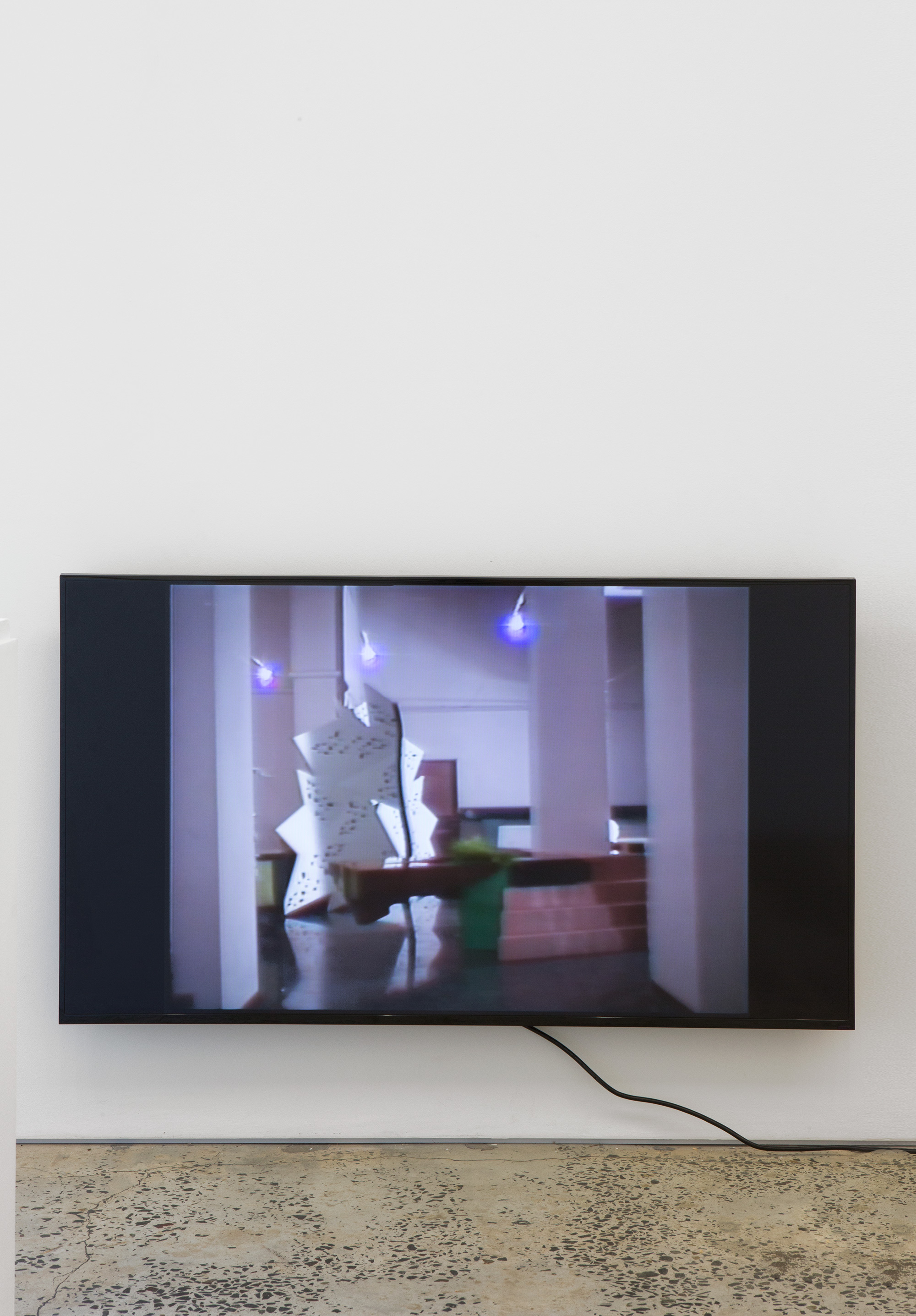 Cinzia Ruggeri, "Per un vestire organico", 1983, video documentation of performance, milano, 1983, courtesy of the artist