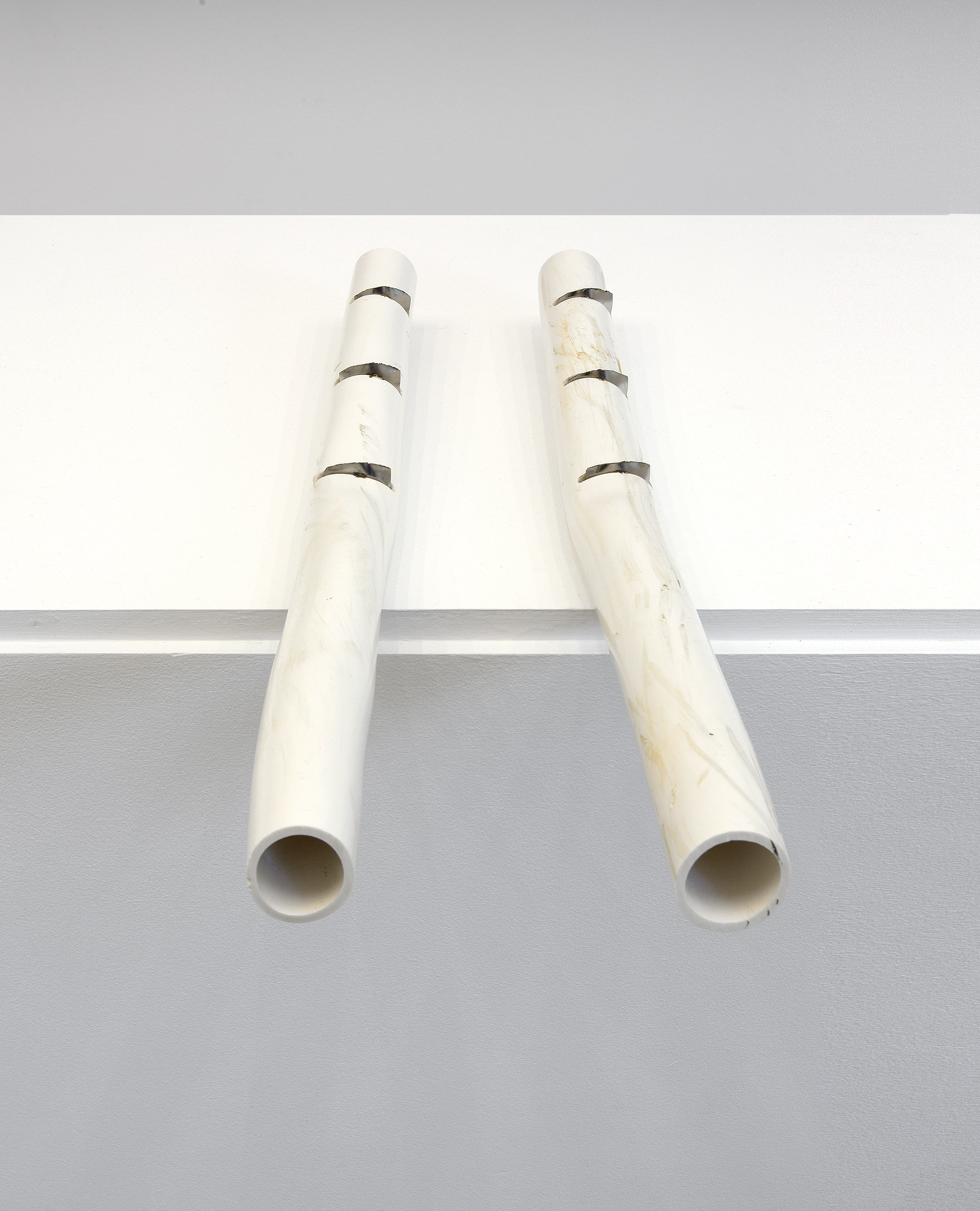 Michael E. Smith , “untitled” , PVC, spoons, dimensions variable, courtesy the artist and Susan Hilberry Gallery