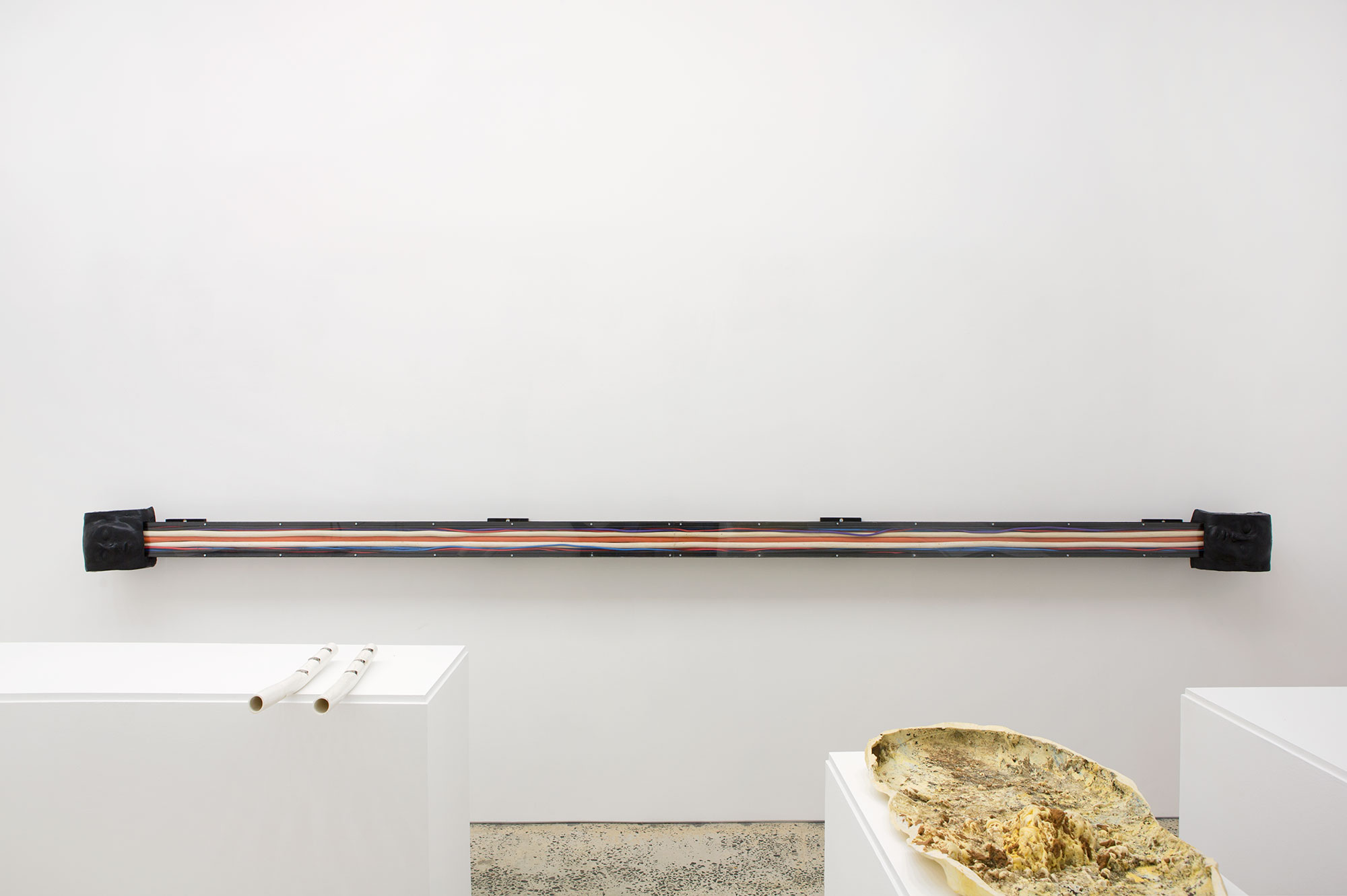 “Habitat” (with World Food Books) curated by Joshua Petherick & Matt Hinkley, installation view, Minerva, Sydney,15 November – 20 December, 2014